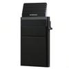Side Push Automatic Pop Card Men's Wallet RFID Anti-magnetic Thin Credit Card Bag Wallet