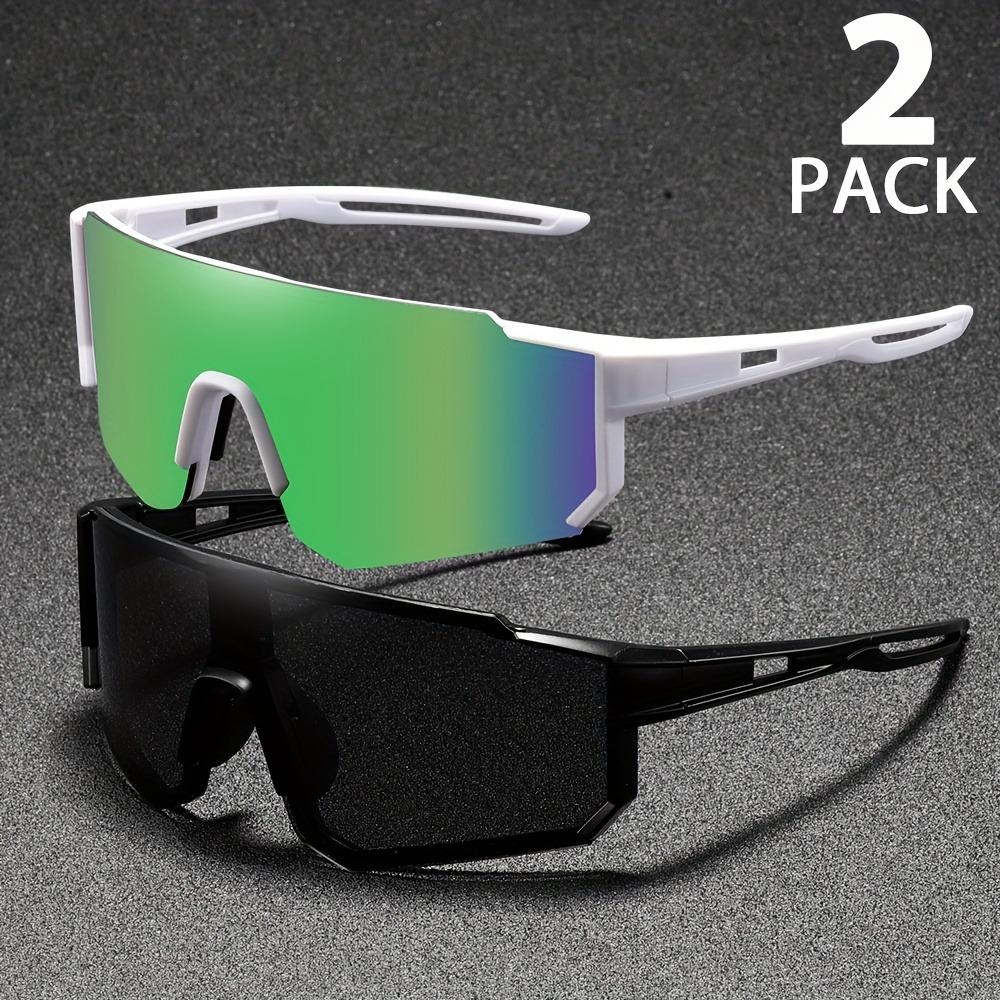 2-piece set of ultra light frameless fashionable men's and women's glasses - bright lens colors suitable for daily wear
