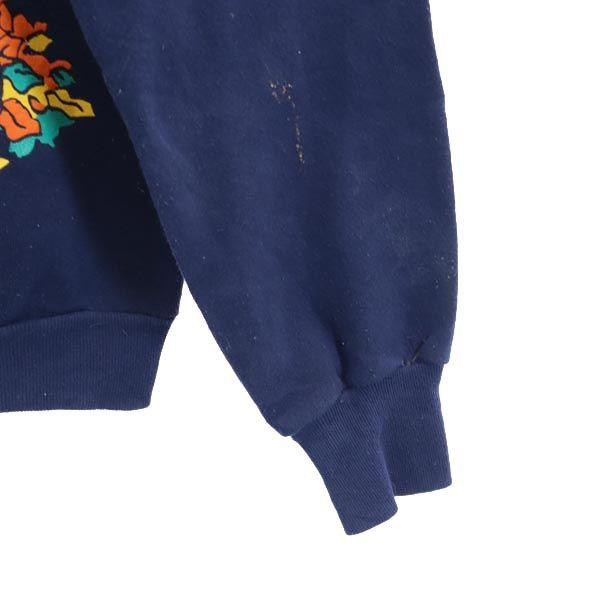 Peanuts Old USA Made Logo Print Long Sleeve Sweat Trainer Men's Used