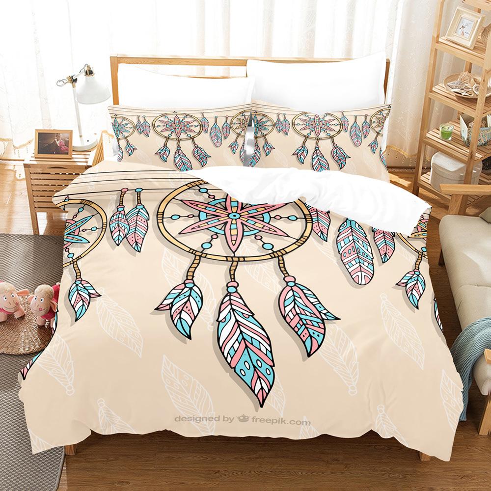 Bedclothes Dream Galaxy Boho Bedding Sets Luxury Extra Flexible Comfortable Duvet Cover Set Bohemian Dekbedovertrek 200x200 Beds