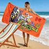 Retro Mouse 2D Flat Print Beach Towel, Large Soft Quick Dry Towel for Beach Camping SwimmingSSTJ0917289
