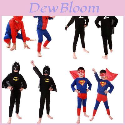 Kids Spiderman Superhero Cosplay Costume Set Featuring Long Sleeve Top And Pants