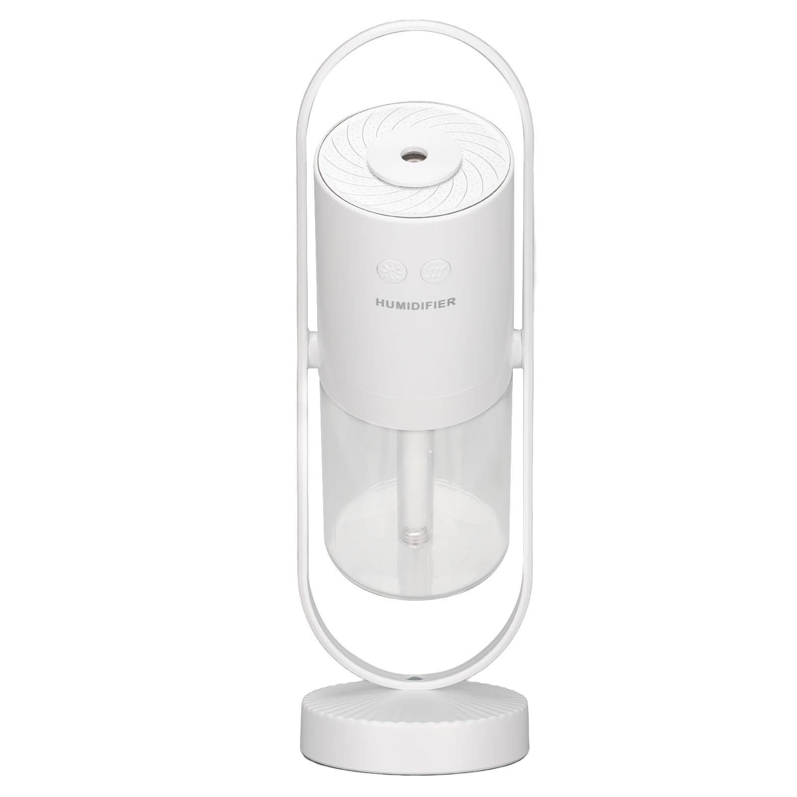 

360 degrees Rotation Humidifiers 3.5W USB Mute Colorful Night Light 40MLH Spray Volume 200ml Capacity