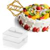 Torta Happy Birthday Cake Toppers Materiale Plastico Scatola Dispenser Torta Soldi