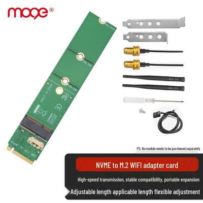 MOGE M.2 WiFi 6 Dual-Band Drahtloser Adapter (CN-Version)