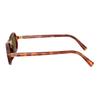 Miu Miu Elegant Brand Logo Acetate Irregular Frame Sunglasses Women sunglasses Havana Cognac MUB10SU11P09Z