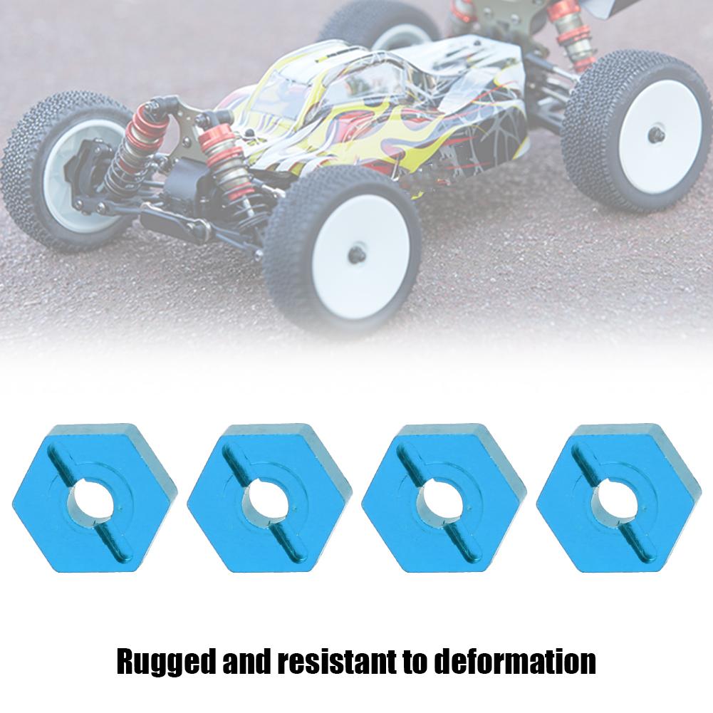 4 Pcs Aluminum Alloy Wheel Hex Mount for LC 1 14 for Monster Truck Upgrade Accessory