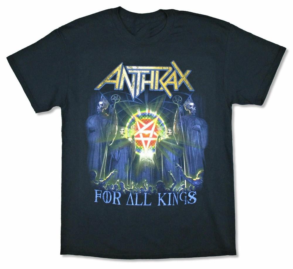Anthrax All Kings Faces 2017 World Tour Unisex Tshirt Tops Tee T-Shirt S-234XL A284