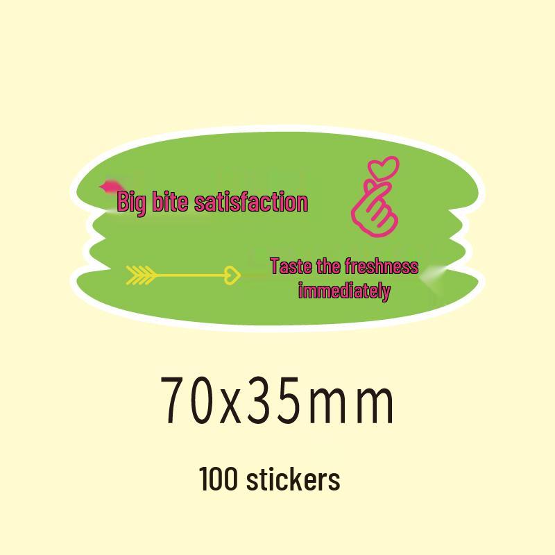 Disposable Transparent Sandwich and Cake Packaging Bag