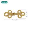 10 Pairs Chinese Knots Frog Buttons Closure Sewing Buttons Fasteners for DIY Sewing Coats Cloak Sweater Bridal Costume Outfit