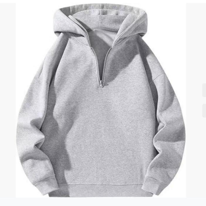 Casual Zipper Hoodie Loose Sports Sweater