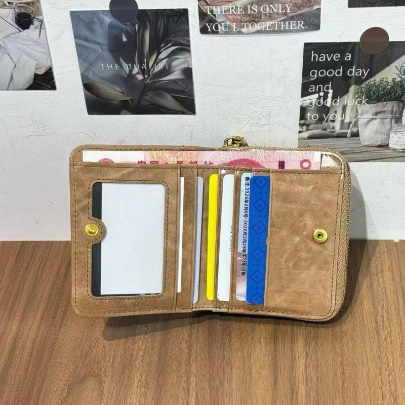 Passport Bag Multi-card Position Card Bag Bank Card Boarding Pass Multifunctional Document Storage Bag Portable Zipper Wallet