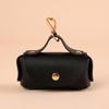 Leather Pet Waste Bag Dispenser Multi-Color with Keychain Dog Waste Bag Multifunctional Lightweight Pet Poop Bag For Outdoor Use