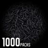CyeeLife Dart Tips, Plastic, 1000 Pieces, High-Quality Soft Dart Tips, I 2 BA Line I Darts, Durable Replacement Tips for Soft Darts, Black