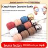 Macaron Magnetische Seidenschal-Schnalle - Multifunktionales Anti-Exposition Schal-Accessoire