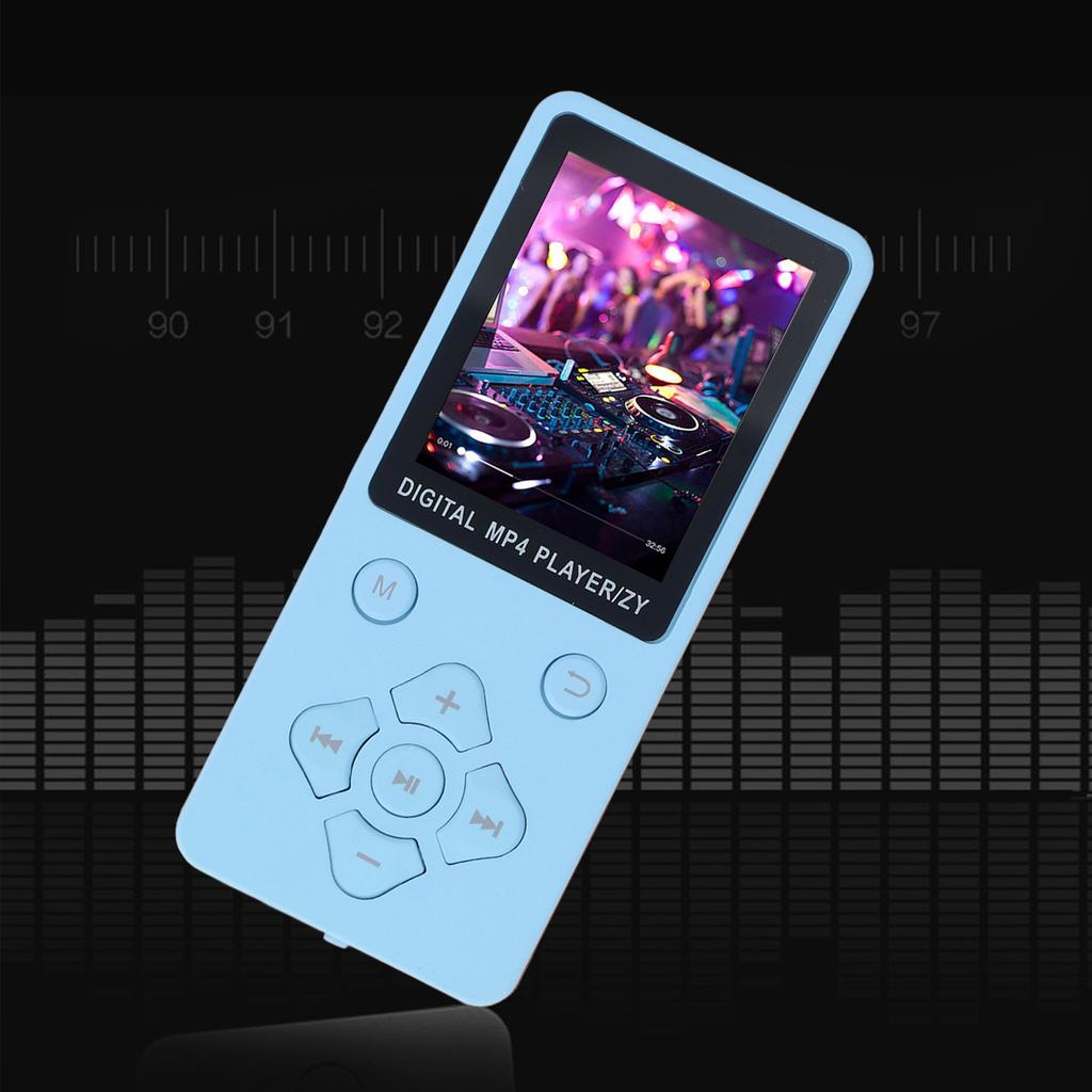 MP3 MP4 Player Bluetooth 5.0 Super Dünne 1,8 Zoll Farbe Bildschirm 128G Erweiterbar Speicher Tragbare 