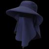 Unisex Outdoor Sun Protection Hat with Neck Flap