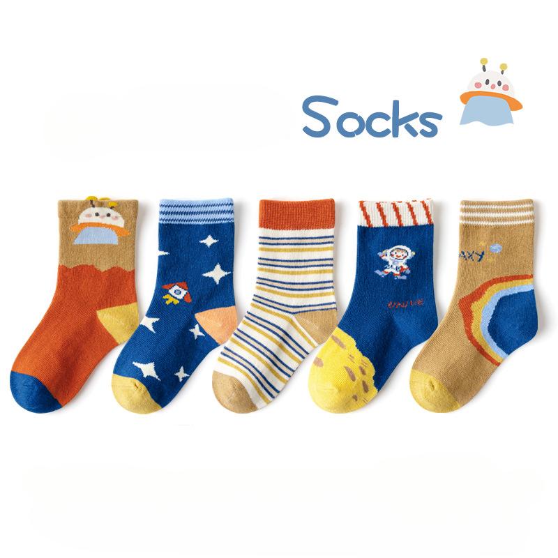 Kid's Socks Girls Socks Sweet Fancy Sock Baby Toddler Spring Autumn Winter Socks Children