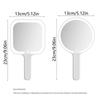 Square/Round Lighted Hand Mirror Fill Light Portable Vanity Mirror LED Makeup Mirror  Pocket