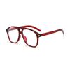 Modern Sunglasses With Leopard Print Frames And Uv400 Protection For Outdoor Activities