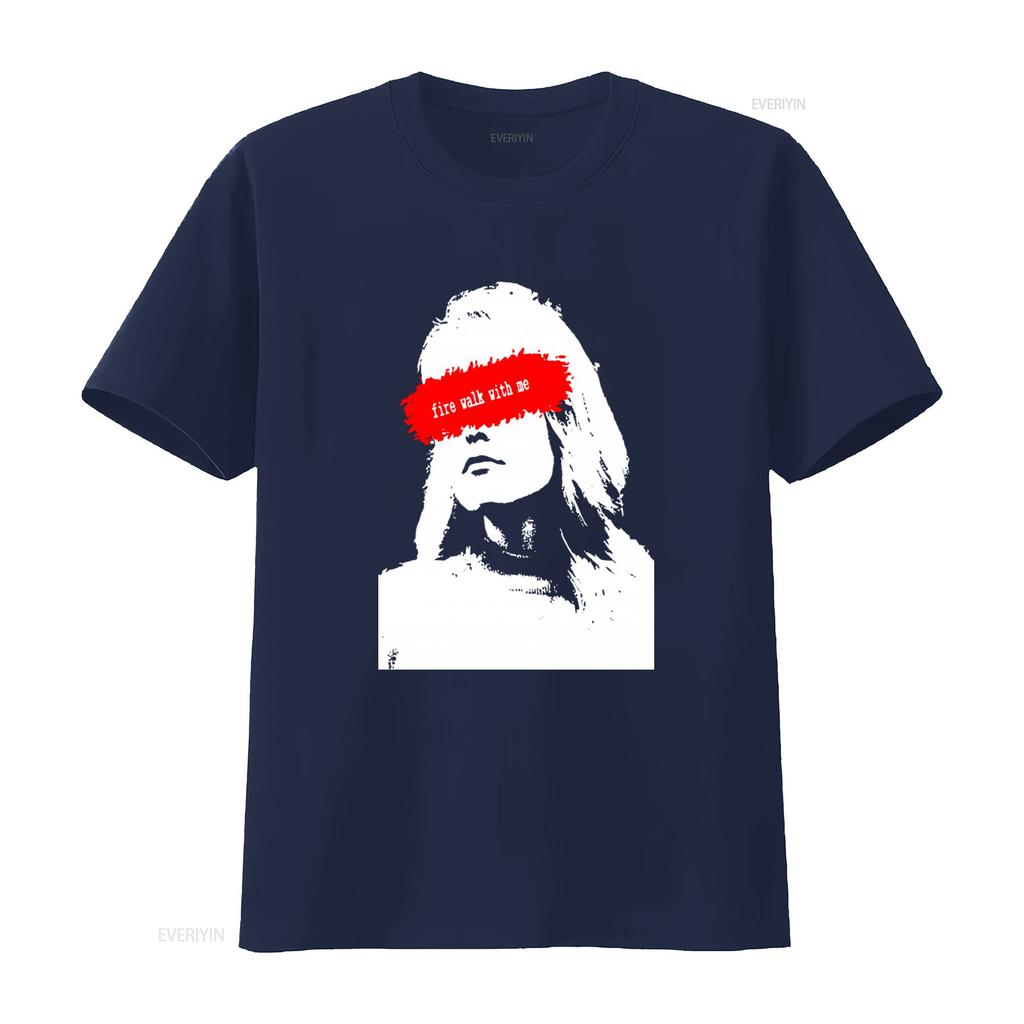 Twin Peaks Laura Palmer Fire Walk With Me 80s David Lynch Art Red Limited Edition T Shirt Best Style B205 Vintage