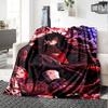 Naruto Character Personalized Text Blanket Lightweight Customizable Blanket Comfortable Great for Nap Office Office Chair Livingroom All-Season Use