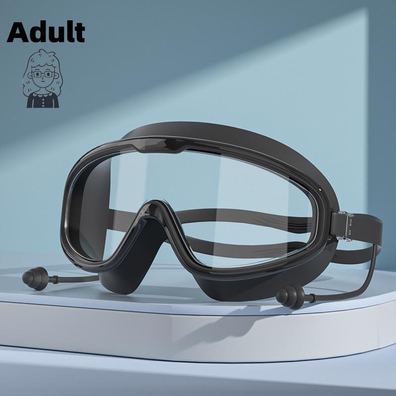 Swimming goggles with waterproof and anti fog high-definition professional diving goggles for adultboys and girls swimming sport