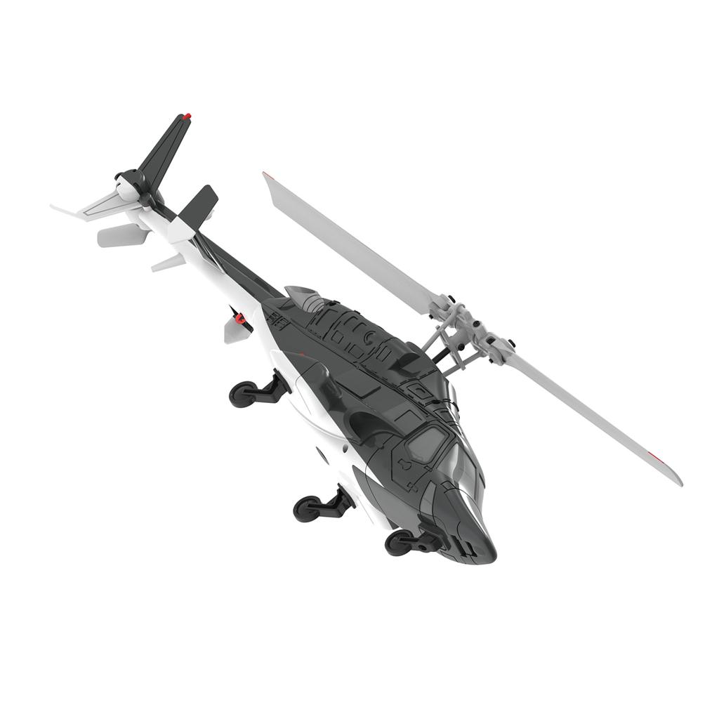 2.4GHz RC Helicopter, 1:52 Scale Stunt Remote Control  plane with 6-   , Altitude Hold, One Key TakeoffCelsiusLanding, for Teens and Adults In
