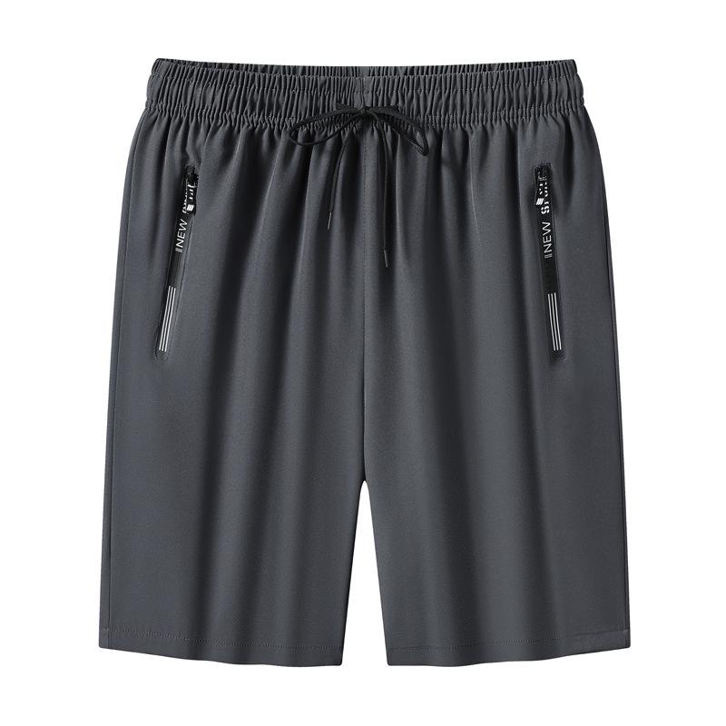 

Men s Ice Silk Stretch Beach Shorts - Casual Summer Sportswear L сірий колір
