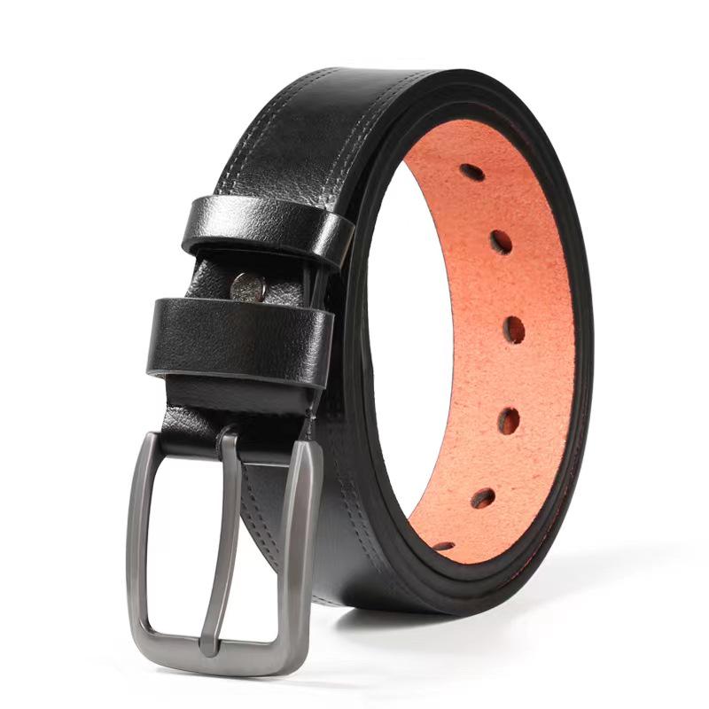 Men's Alloy Pin Buckle PU Leather Casual Jeans Belt