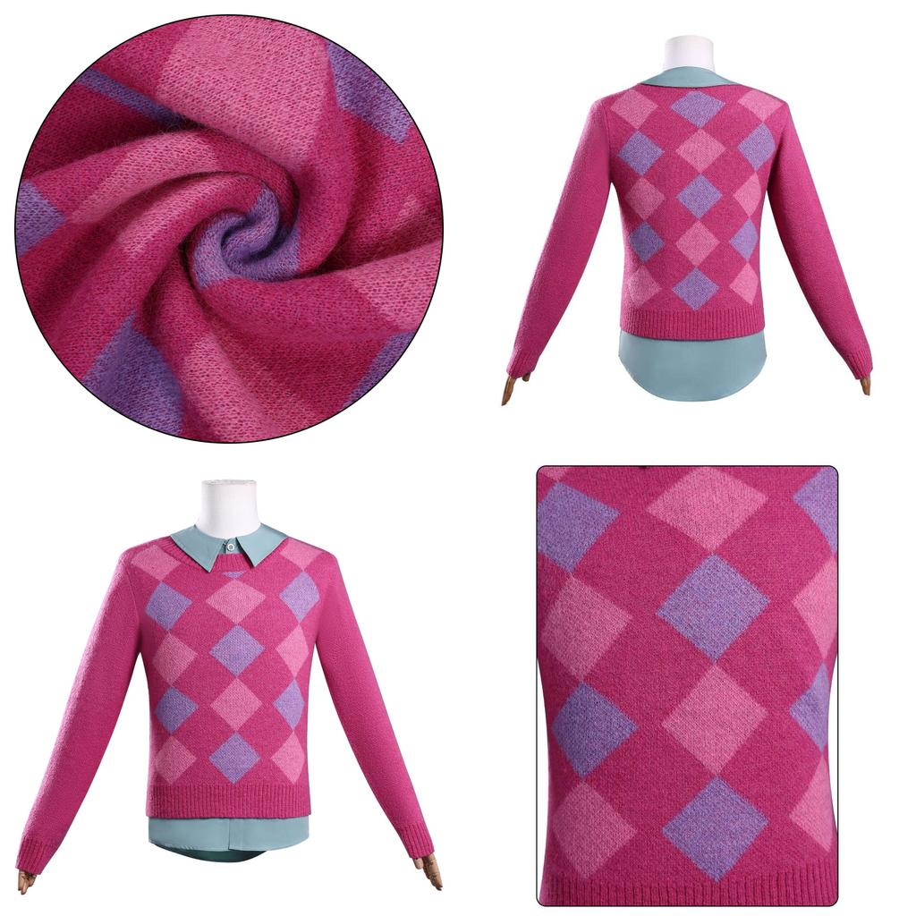 Kpop Demon Hunters Performance Outfit With Printed Pattern For Cosplay Events