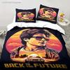 3D Back To The Future Classic Movie Retro Bedding Set Bed Three Piece Set Single Double Bed Queen Size King Quilt Cover Boy Gift