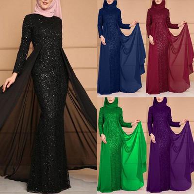  Glamorous Sequin Long Sleeve Evening Gown for Women