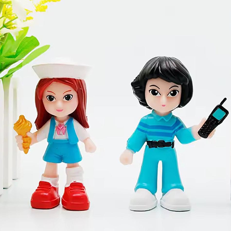 New Stranger Anime Figure Toys Cute PVC Action Figure Model Steve Monster Dolls Kids Birthday Decoration Toy Gifts