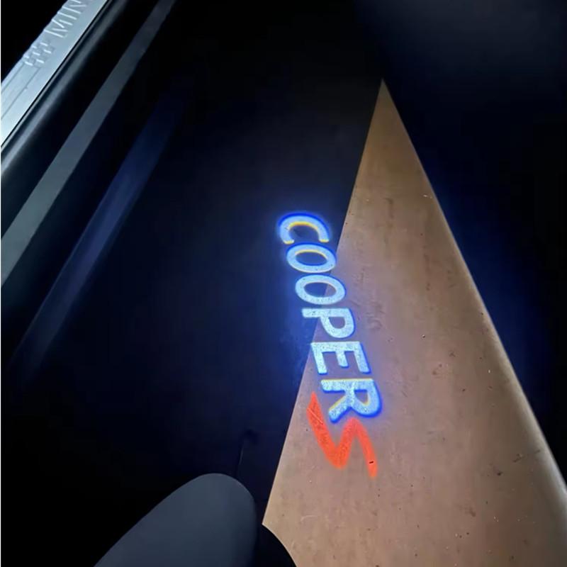 LED Car Door Projector Car Welcome Lights For Mini Cooper Works R55 R56 R50 R53 R59 R57 R60 R61 F54 F55 F56 F57 F58 F6 dds6