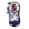 Kanes Football Soccer Glasses Case Men Women Travel Zipper  Eyewear Storage Box Print Glasses Box