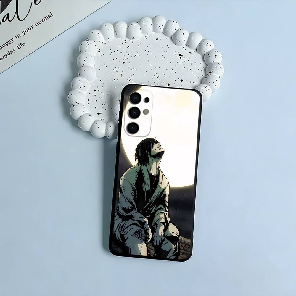 Charismatický padouch-Fushiguro Toji Černý měkký silikonový kryt na telefon pro Samsung S25, S24, S21, S22, S23, S30, Ultra, S20, Lite