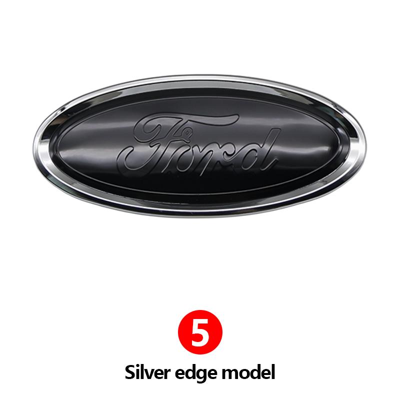 9.5cm 11.5cm 13cm ABS Emblème Badge Capot Avant Coffre Arrière Pour Ford Focus Ranger Fiesta Pièces de Rechange Auto Mondeo Escape Kuga R4W