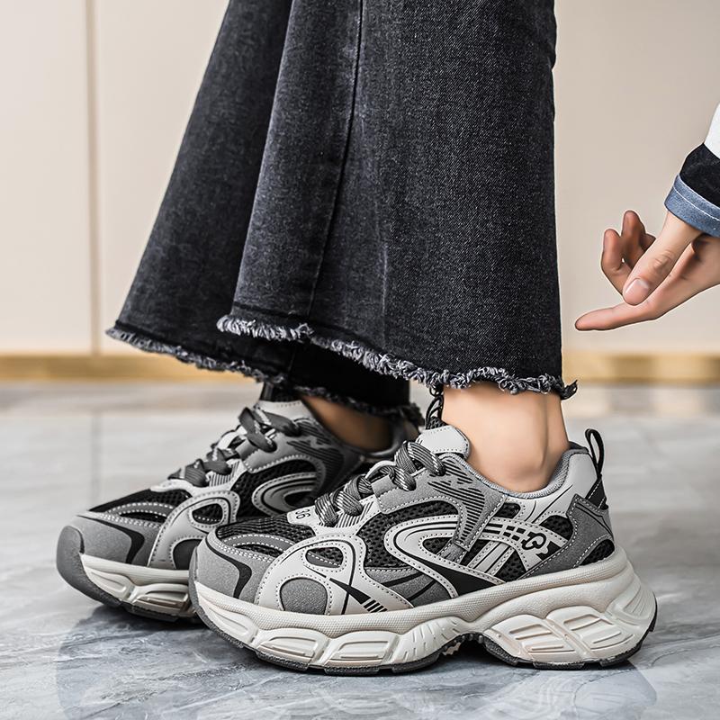 Fashion CRLAYDK Summer Womens Chunky Sneakers Tennis Walking Breathable Work Fashion Mesh Shoes Comfortable Casual Sports Dad Trainers