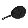 4 Cup Egg Pan Omelet Maker Non Stick Fried Egg Steak Pancake Breakfast Grill Pan for Induction Cooker Gas Stove