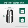 Baolian 3/8" Short Socket Wrench with 10mm Extended Hexagonal Socket