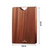UOZO Ebony Wood Anti-Bacterial Cutting Board