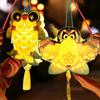 Paper Children's Hand-held Lanterns Portable Luminous Butterfly Rabbit Lamp  Lantern Festival