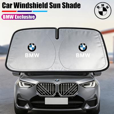 For M X1 X3 Car Front Windshield Sun Shade Heat Insulation Sun Visor Auto Accessories For BMW E90 G80 M3 G30 M5 F82 F83 F20 F21 G42 F95 F96
