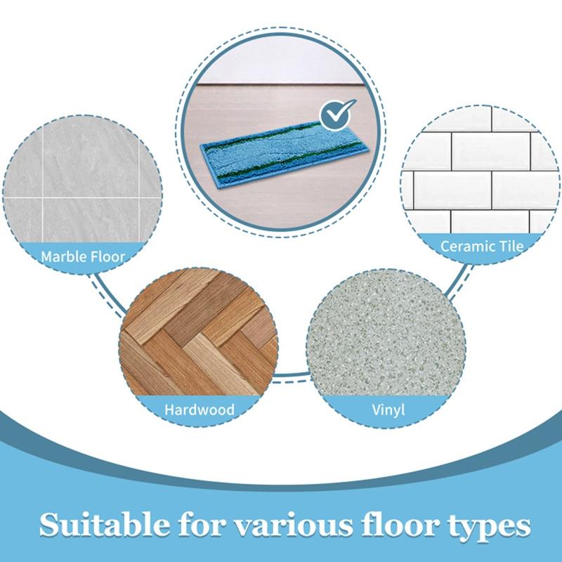 Irobot Braava Jet M6 Serisi İçin Islak Paspas Pedleri (6110) (6012) (6112) (6113) Ultimate Robot Mops Aksesuarları Parçaları