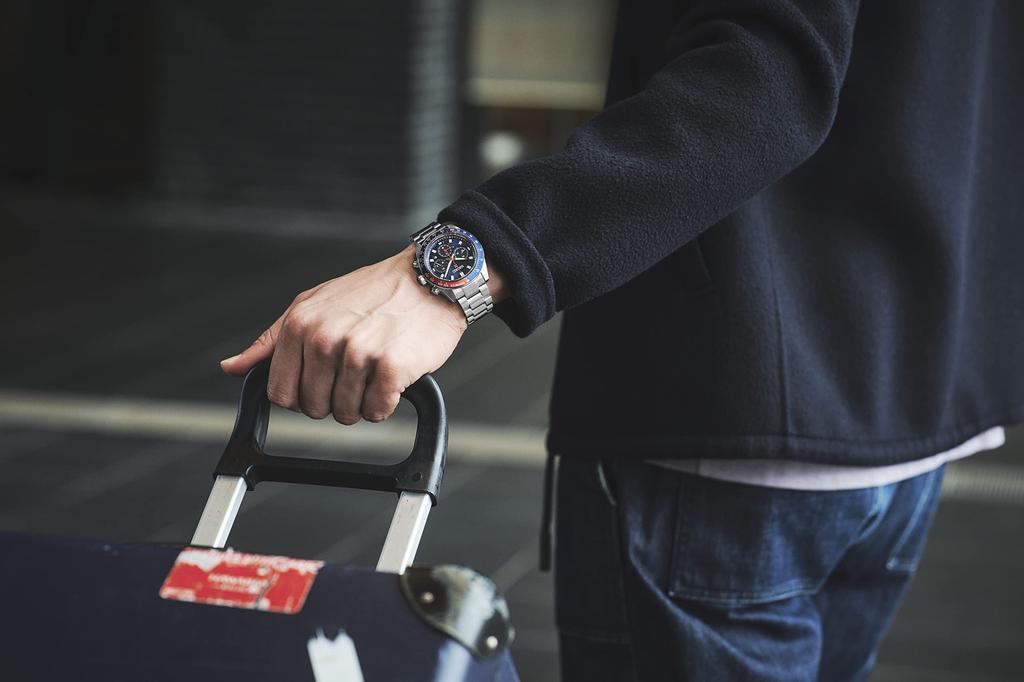 [Seiko Watch] Wristwatch PROSPEX SPEEDTIMER Solar Chronograph Large SBDL097 Men's Silver