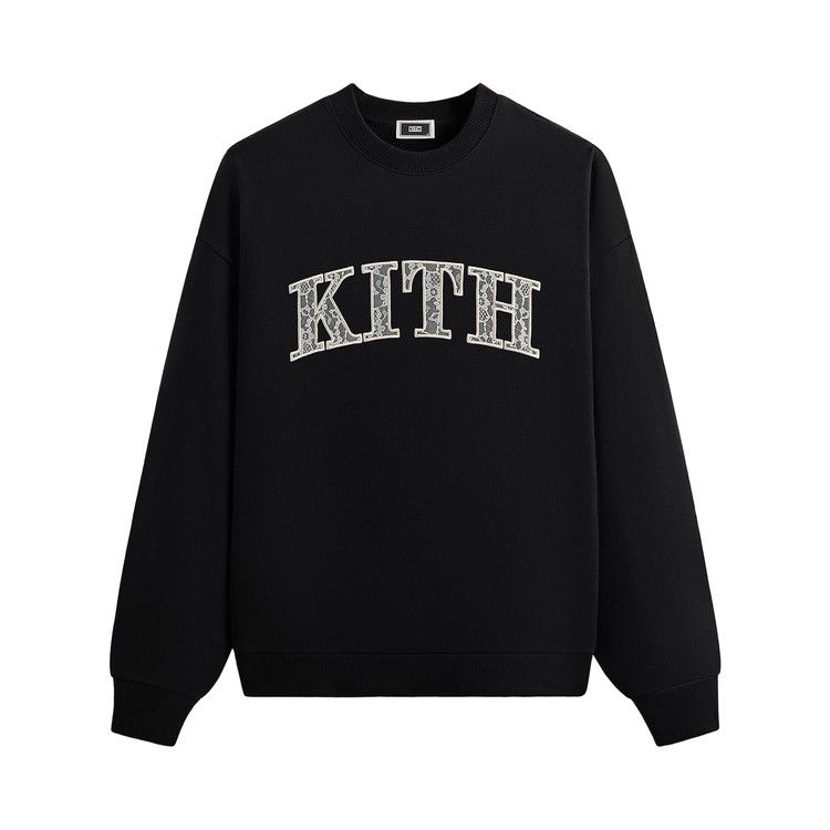 Men's Kith Arched Lace Nelson Crewneck 'Black'