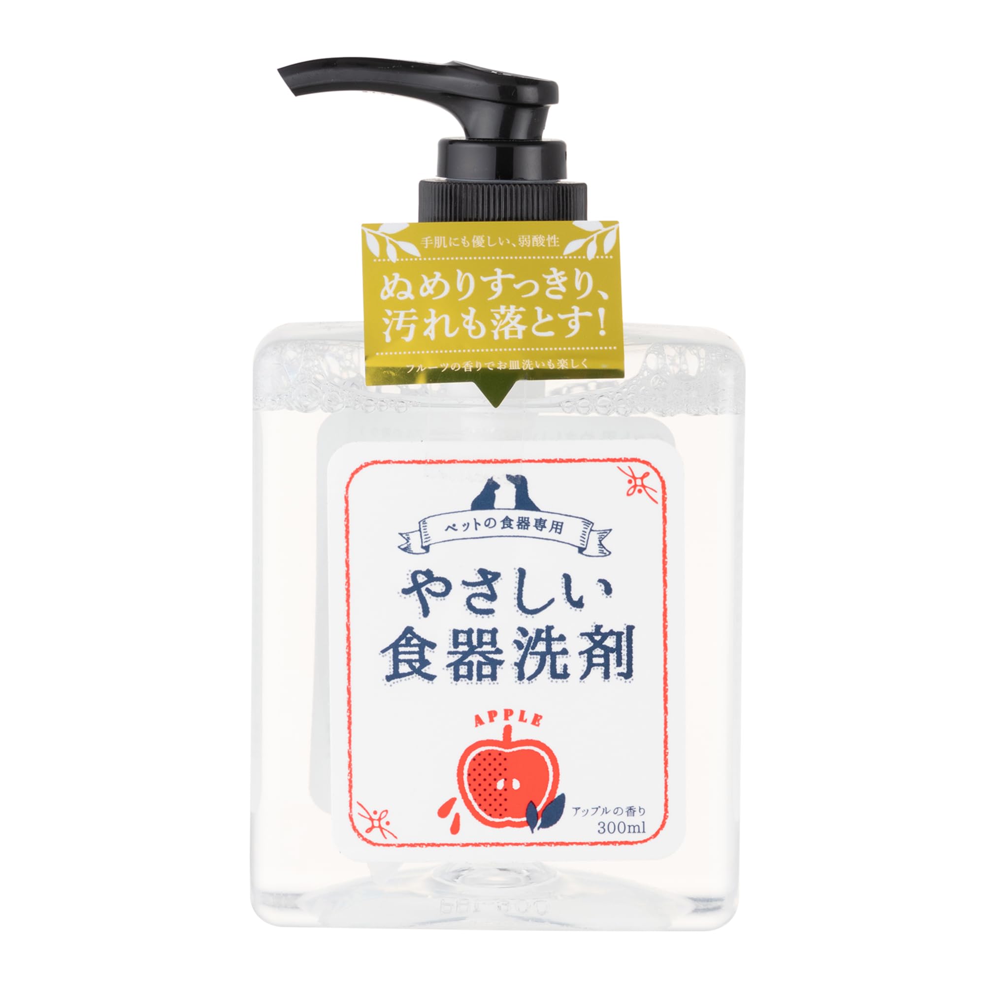 

Gentle dish detergent apple transparent 300ml - scent,