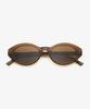 Seutailwokeu Brown Cat-Eye Style Work Tr90-17 C3 Style Work Sunglasses