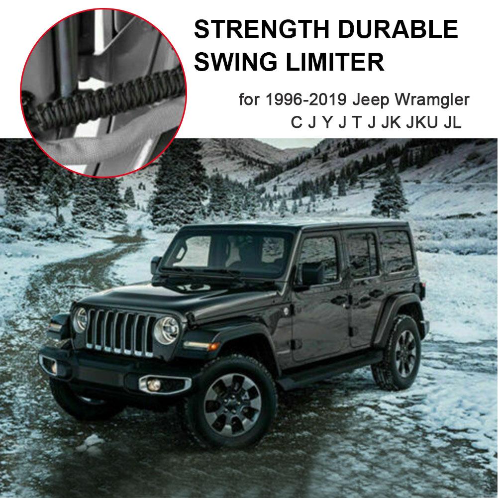 Car Door Limit Strap 2007-2020 Adjustable Bandage Rope